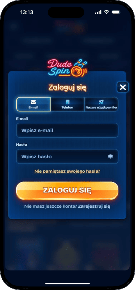 Dudespin Login